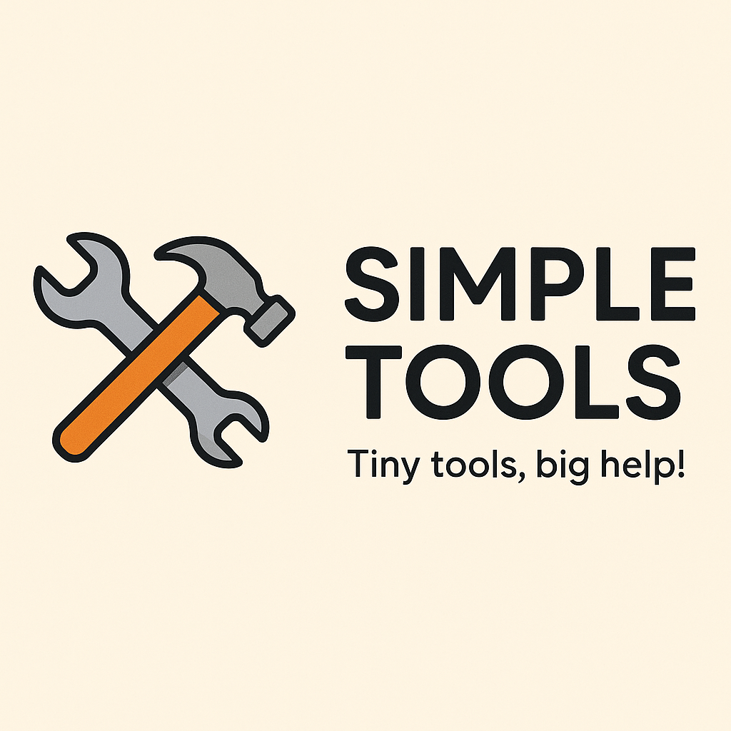 Simple Tools Banner